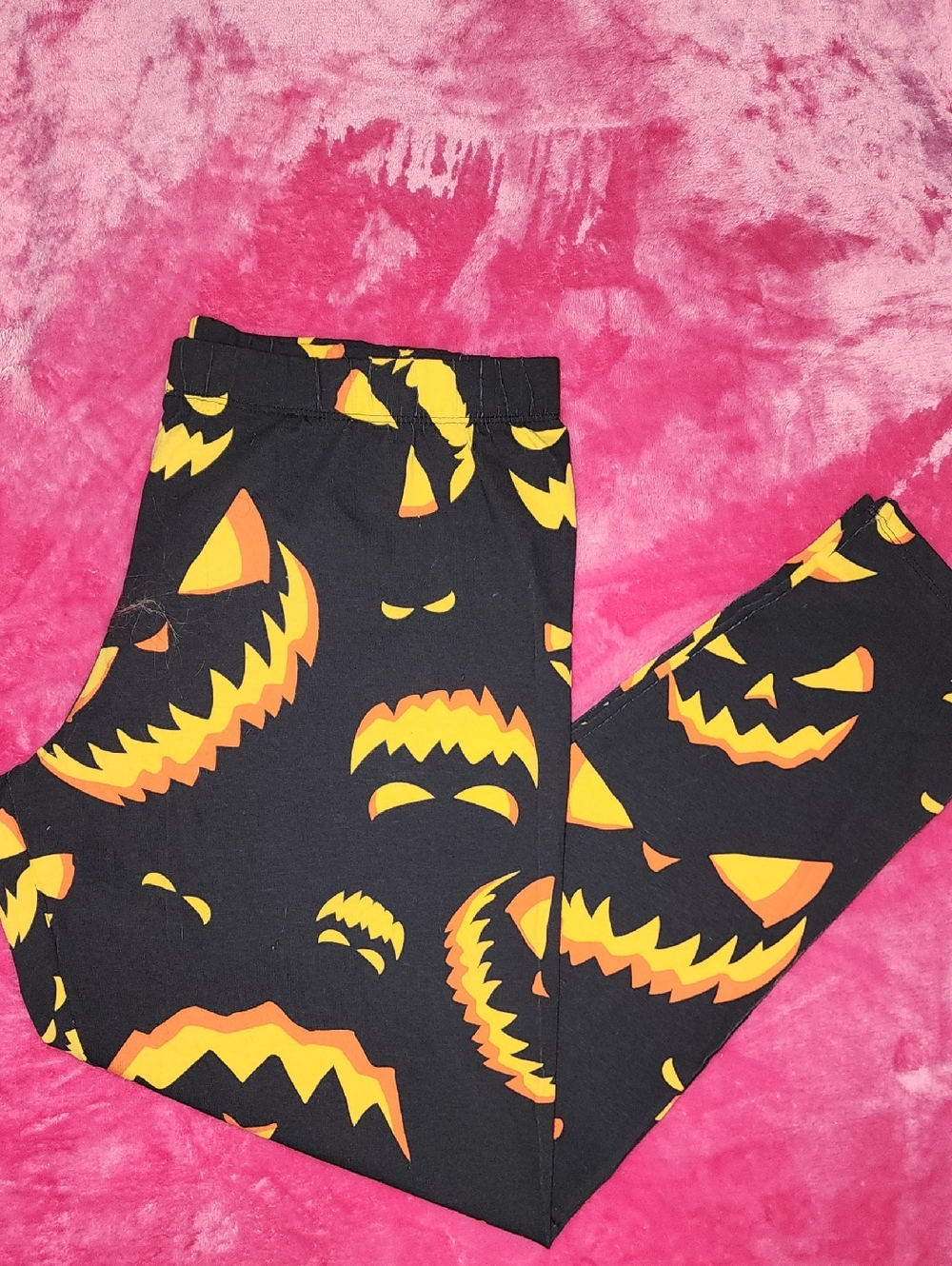 ✨️NWT HALLOWEEN DISNEY JACK O LANTERN LEGGINGS / SIZE XXL(19)